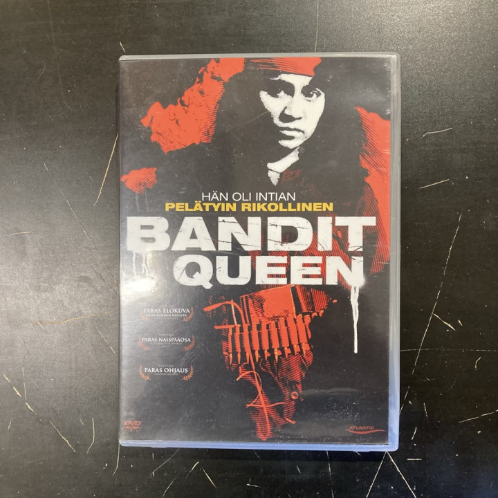 Bandit Queen DVD (VG+/M-) -toiminta/draama-